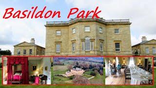 Basildon Park. A nice stately home and grounds. WW2 reference (timings), Nissen huts in description