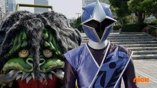 Super Ninja Steel - Power Rangers vs Evil Blue Ranger | E05 Game Plan | Power Rangers Official