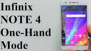 How to Use the One-Hand Mode on Infinix NOTE 4 X572