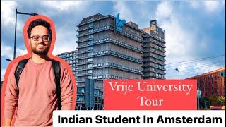 A day in my life at Vrije University || VU Amsterdam || Hindi || Indian Student || seewhatisee