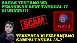 Redford : Bahas Tentang WD Penarikan USDT Yang Di Sedot REDT Kapan ‼️ PENIPUAN SCAM?