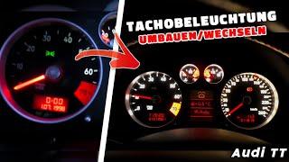 LED Tachobeleuchtung umbauen