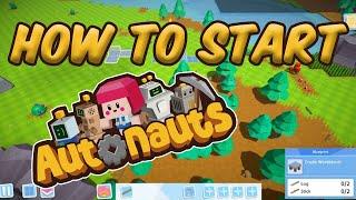 How to play Autonauts! Getting to know the basics! Part 1