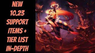 NEW 10.23  Support Items + Tier List IN-DEPTH! -- League of Legends