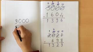 4.Sınıf Matematik “Onluk Bozarak Çıkarma İşlemi”