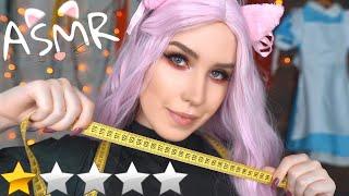 АСМР  УЖАСНОЕ КОСПЛЕЙ АТЕЛЬЕ  Сниму Мерки | ASMR WORST REVIEWED COSPLAY ATELIER