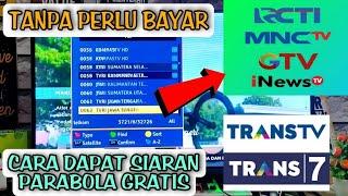 update terbaru 2024 cara dapat siaran parabola gratis tanpa menggunakan stb kvision dan nexparabola