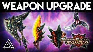Monster Hunter Generations | New Weapon Upgrade System Explained