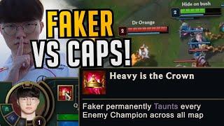 T1 Faker Plays VS G2 Caps in SoloQ ft. @sinerias1229  - KR Pros in EUW SoloQ Best ofHighlights