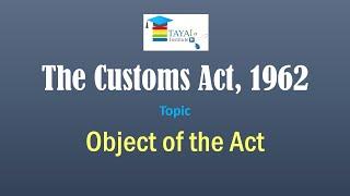 The Customs Act 1962 I Preamble I Prof. Rajesh Tayal I CBLR 2024 I Customs Broker Exam I CHA