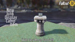 Fallout 76 Camp Tutorial | New Junk Display | Merge // Chessboard // New Season