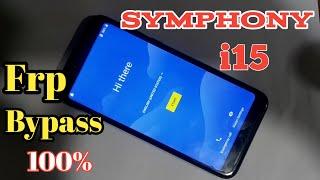 Symphony i15 frpbypass | Symphony i15 google account remove | i15 frpbypass Without PC