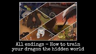 All endings how to train your dragon the hidden world