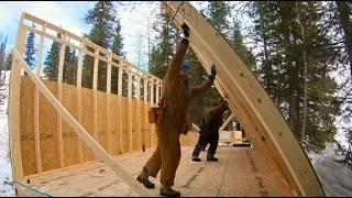 Building an Off Grid Cabin in The Alaskan Wilderness Start to Finish