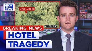 'Serious' crash at pub in Daylesford, Victoria | 9 News Australia