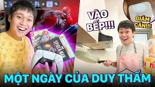 VLOG MỘT NGÀY "Ở NHÀ GIÃN CÁCH" CỦA DUY THẨM: THỂ DỤC GIẢM CÂN, TỰ NẤU ĂN...