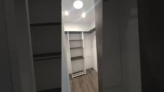 new built in closet, Murphy door and velux sun tunnel