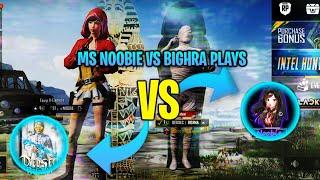 Ms Noobie vs Bighra Plays Mythic Fashion Title Holder | Ms Noobie | PUBG Mobile