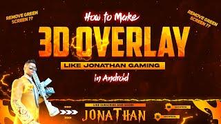 How to Make Animated 3d Overlay on Android | How to Make Animated Gaming Overlay - Pubg/BGMI