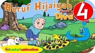 Huruf Hijaiyah bersama Diva (full version) | part 4 | - Kastari Animation Official