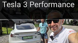 Tesla 3 PERFORMANCE 3s do setki za 2900zł na Zakopane Test HighLand 2024