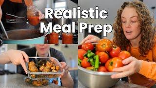 How to Actually Use Up All the Food in Your Fridge (realistic meal prep)