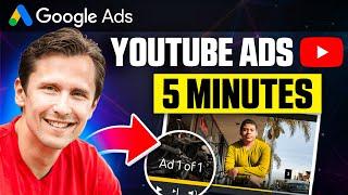 YouTube Ads Tutorial In UNDER 5 MINUTES | QUICKEST Tutorial on YouTube!