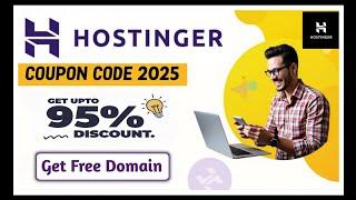 Hostinger Coupon Code 2025 | Hostinger Coupon Code  | Hostinger Promo code 2025 | #Hostingercoupon