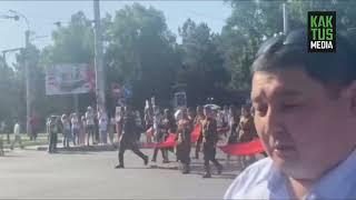 Шествие "Бессмертного полка" в Бишкеке