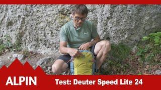 Test 2021: Deuter Speed Lite 24 - Rucksack | ALPIN - Das Bergmagazin