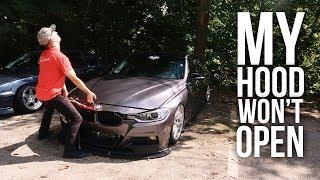 HOW TO OPEN AND FIX A BMW F30 HOOD THAT WON'T OPEN