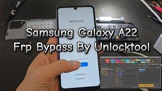 Samsung Galaxy A22 ( A225F ) Frp Bypass By Unlocktool