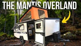 Stand Up Camper That FITS IN GARAGE! (Walk-Through Tour)