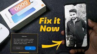 CHANGE MiUi LockScreen WallPaper - Change Wallpaper in Costom Theme 100% Working 