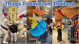 Shopping In Thailand | Best Things To Buy In Thailand | Top Souvenirs Of Thailand