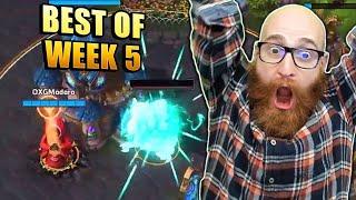 The Best Week 5 Moments! HeroesCCL Recap w/ Bahamut - Heroes of the Storm Esports Highlights