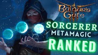 Baldur's Gate III | Sorcerer Metamagic RANKED