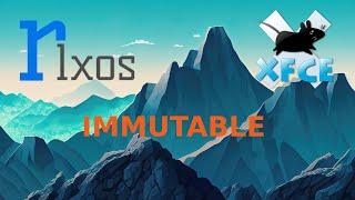 RLXOS une immutable avec XFCE