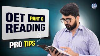 OET Reading Part C | Pro Tips & Strategies 2024