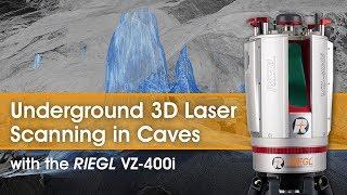 Underground Cave Scanning using the RIEGL VZ-400i Terrestrial Laser Scanner!