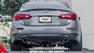 Infiniti Q50 3.7L with ARK Performance GRiP Exhaust - Audio Spectrum