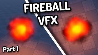 How To Make a Fireball VFX In Roblox Studio!!! (Part 1)