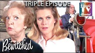 Bewitched I Aunt Clara’s Failed Spells I Triple Feature I Classic TV Rewind