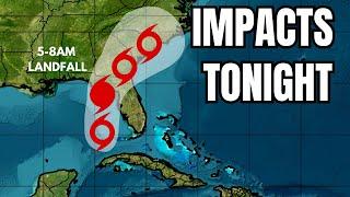 TROPICAL UPDATE - Debby Forecast to Become A Hurricane Before Landfall