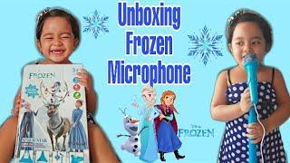 Unboxing Frozen Microphone | From shopee