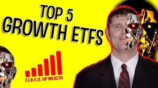 Top 5 Growth Stock ETFs - Disruptive Technology Growth Investing - 4K