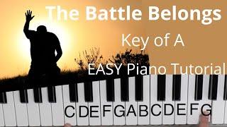 Battle Belongs -Phil Wickham (Key of A)//EASY Piano Tutorial