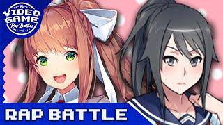 Monika vs. Yandere-Chan - Video Game Rap Battle (DDLC vs. Yandere Simulator)