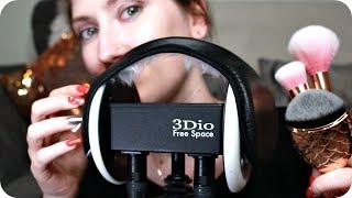 ASMR Intense Microphone Brushing over Your Head & On Your Ears!  Deep Bassy Sleep Sounds 