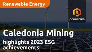 Caledonia Mining's Colleen Parkins highlights 2023 ESG achievements